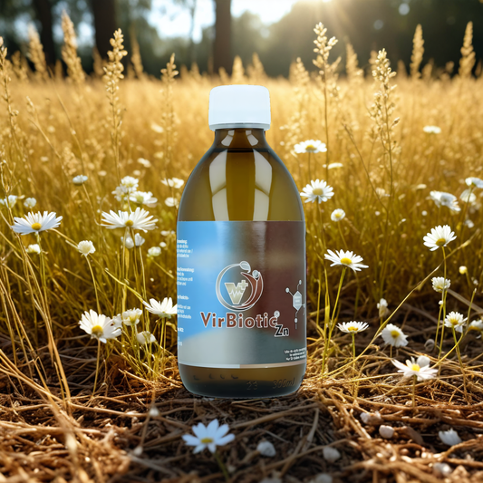 VirBiotic Zn Nano koloidy srebro, miedź i cynk koloidalny Vitacolloids - 300 ml