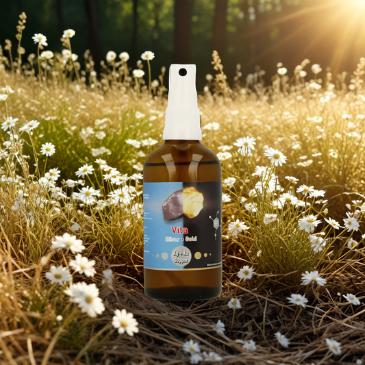 Vita Silver + Gold Ag + Au 50 ppm niejonowe srebro i złoto koloidalne w sprayu - 100 ml