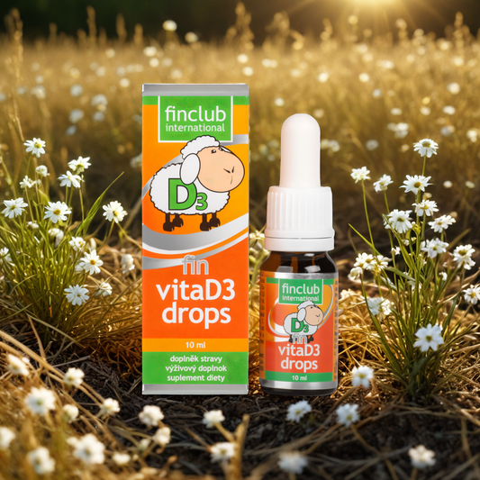 VitaD3 drops Finclub - Źródło witaminy D3 - 10 ml