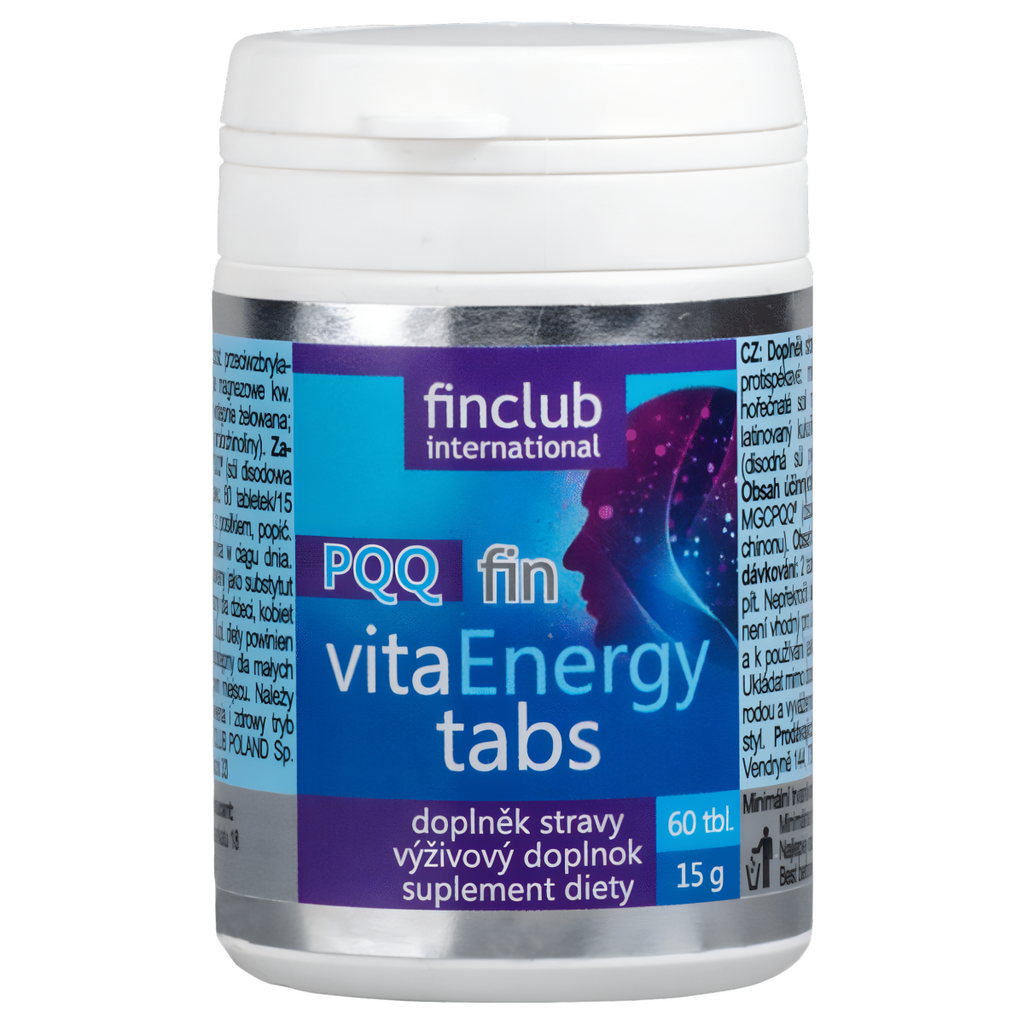 VitaEnergytabs Finclub - Wspiera funkcje mitochondrialne w organizmie - 60 tabletek