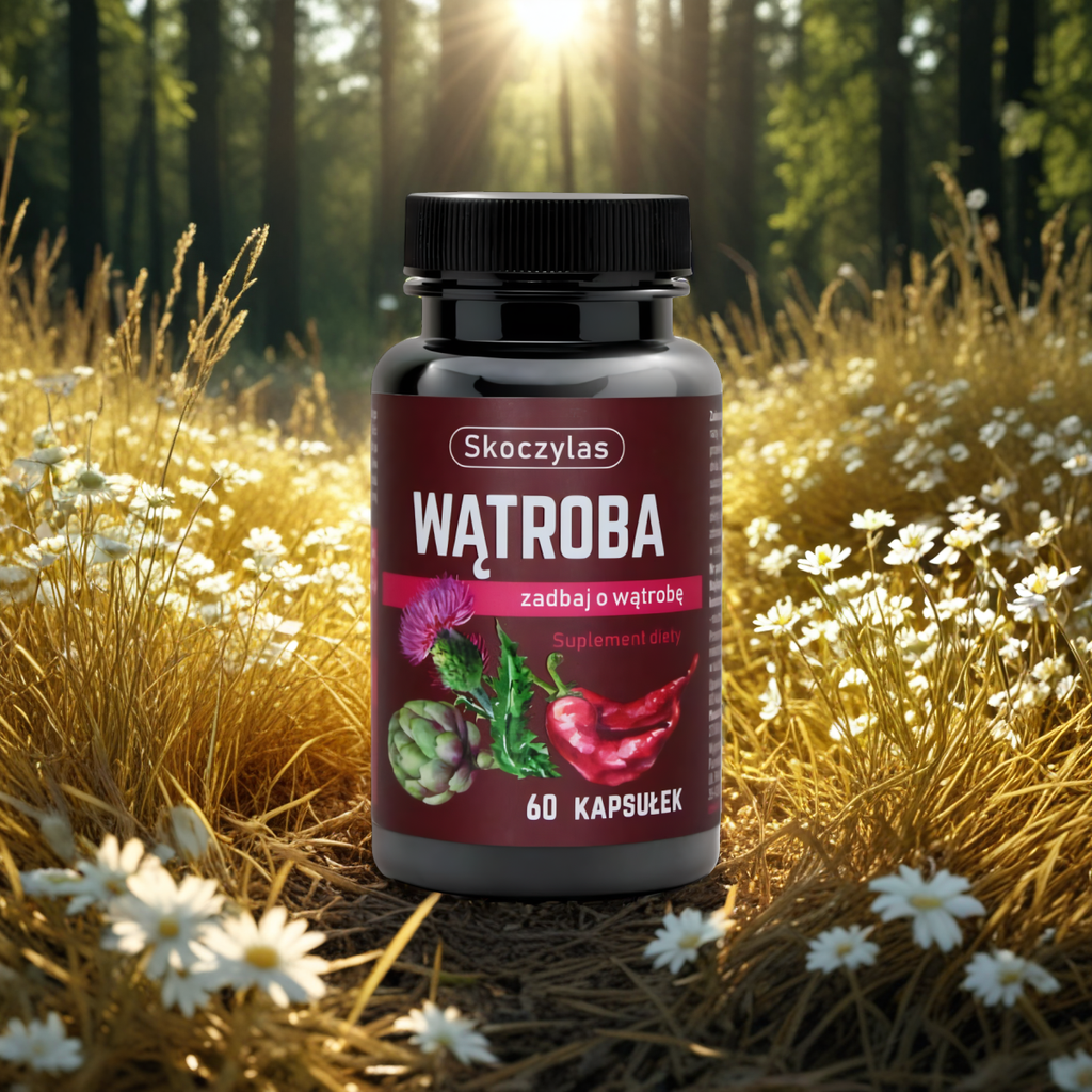 Wątroba Skoczylas - Wspiera zdrowie wątroby - 60 kapsułek