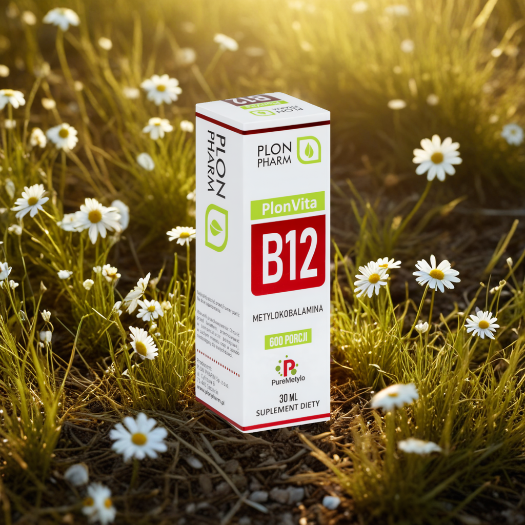 Witamina B12 Plon Pharm - Wsparcie układu nerwowego - 30 ml