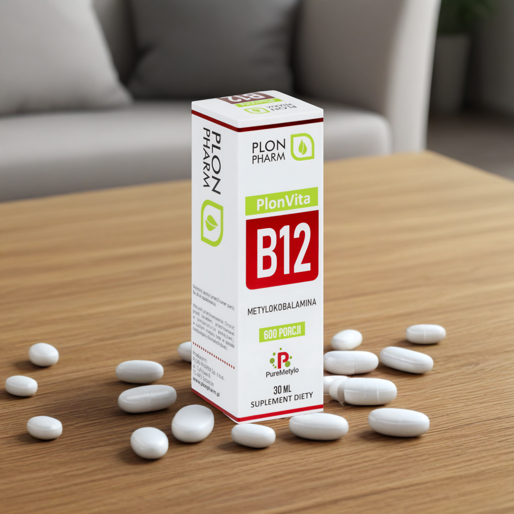 Witamina B12 Plon Pharm - Wsparcie układu nerwowego - 30 ml