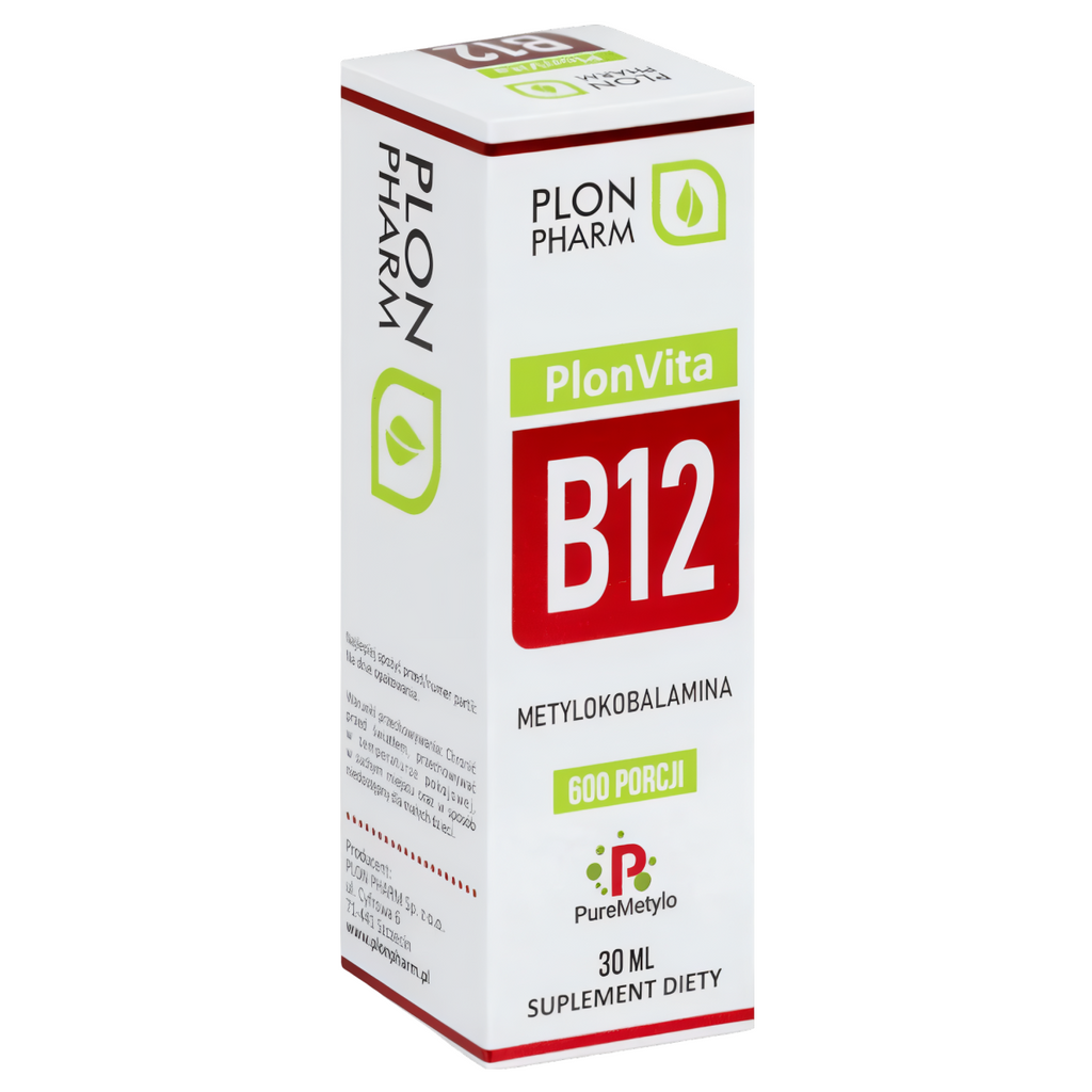 Witamina B12 Plon Pharm - Wsparcie układu nerwowego - 30 ml