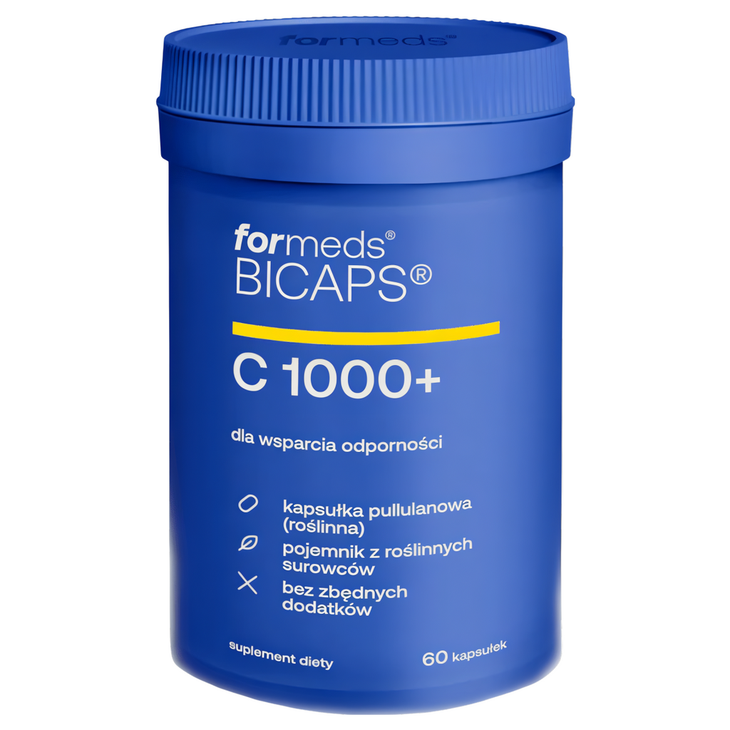 Witamina C 1000 Formeds Bicaps - Dla wsparcia odporności - 60 kapsułek