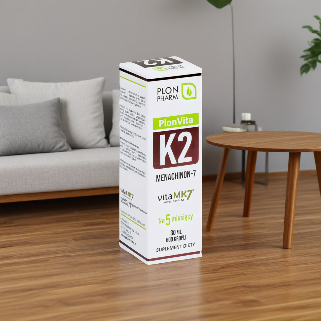 Witamina K2 MK-7 Plon Pharm - Naturalna witamina K2 - 30 ml