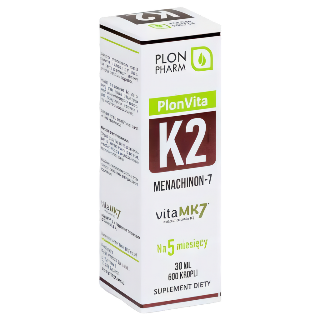 Witamina K2 MK-7 Plon Pharm - Naturalna witamina K2 - 30 ml