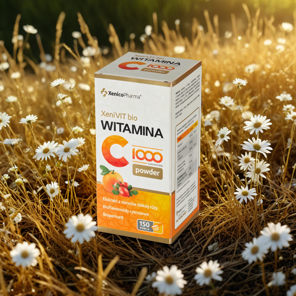 XeniVIT bio Witamina C 1000 Powder Xenico Pharma - 150 porcji