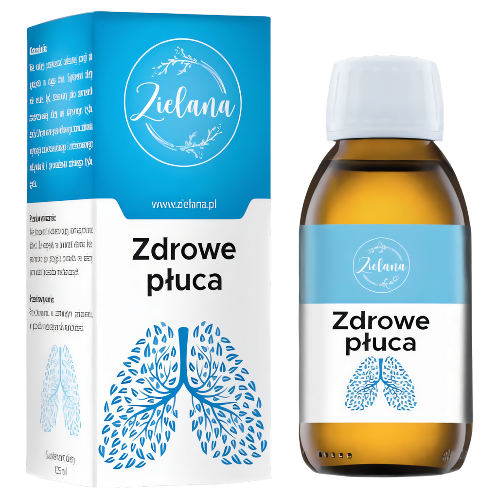 Zdrowe Płuca Zielana  - Wsparcie płuc - 125ml