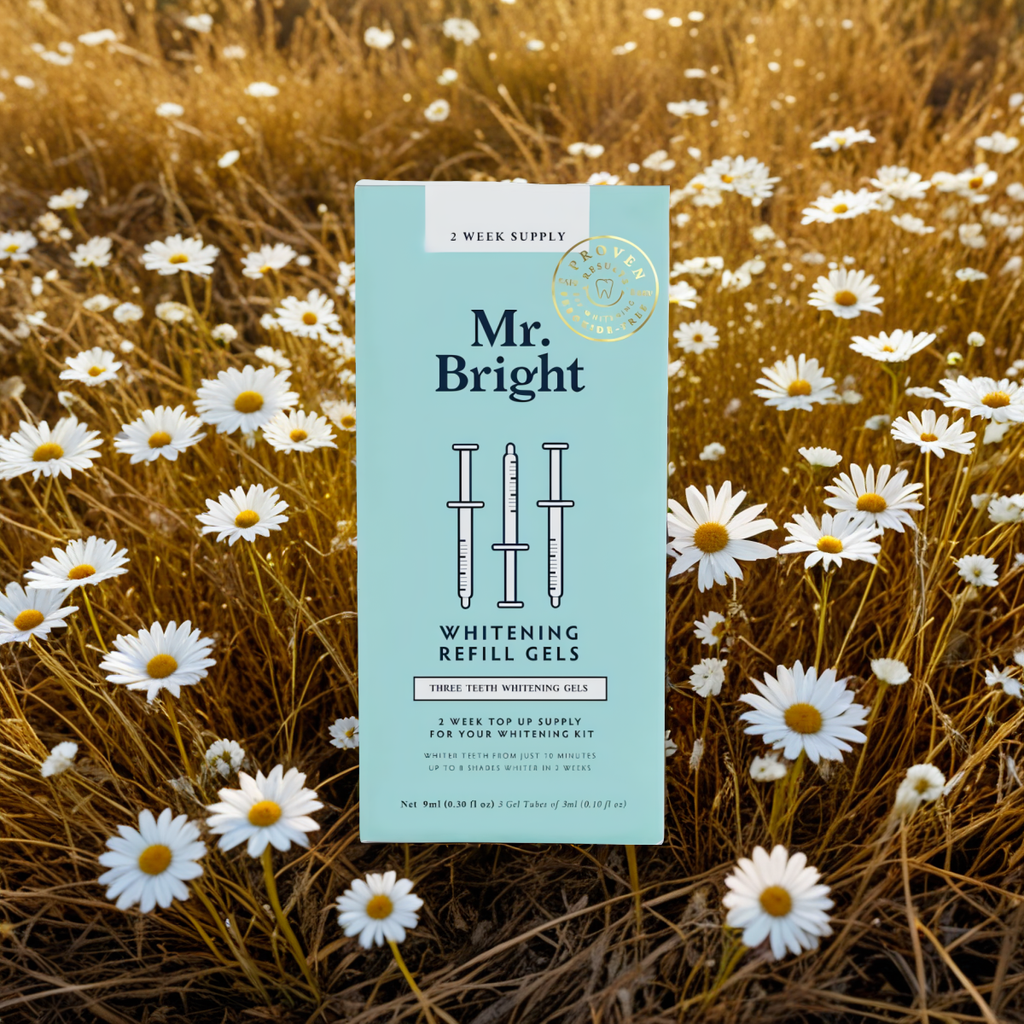 Żel do wybielania zębów Mr. Bright Whitening Refill Gels - opakowanie uzupełniające 3 strzykawki