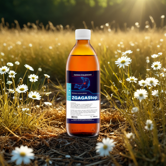 ZGAGAStop Zielana - Zakwas żołądkowy - 500 ml